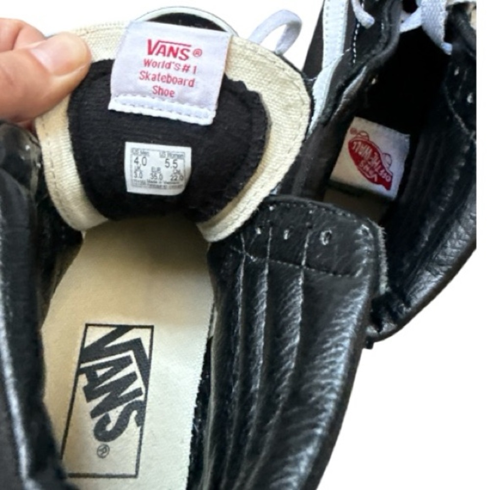 Vans off the Wall high top sneakers size 5.5 EUC E0000 - Picture 6 of 6